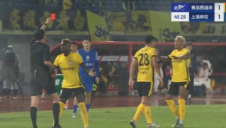 警告后仍不, 当场裁判员, dingy